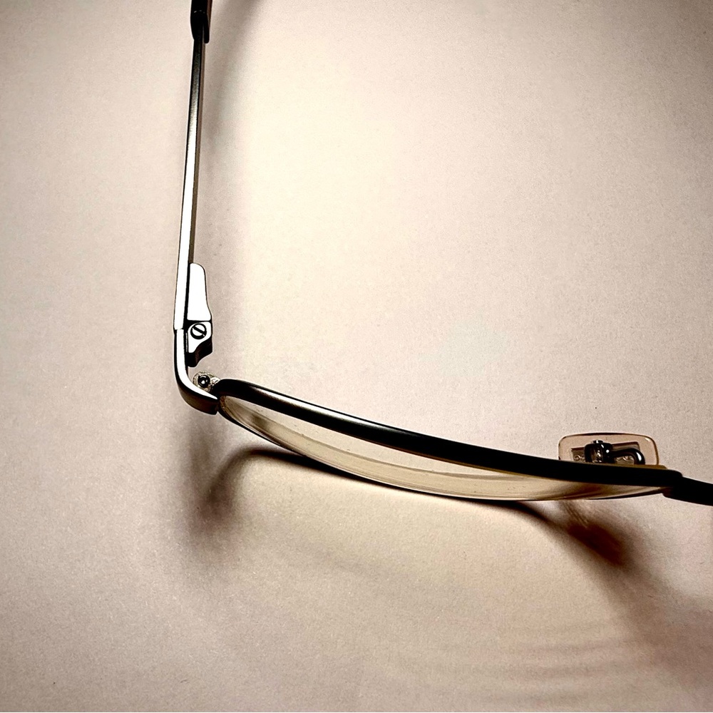 Hugo Boss Silver and Black Men's Glasses - Picture 2 of 11